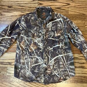 Game Winner Youth Medium Camo Advantage Max 4 Shirt Hunting Outdoor Gorpcore